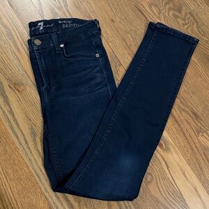 Seven for all Mankind Mid Rise Skinny Jean 26